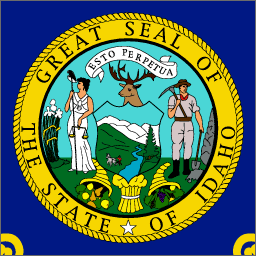 Idaho State Flag-Detail