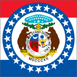 Missouri State Flag Detail
